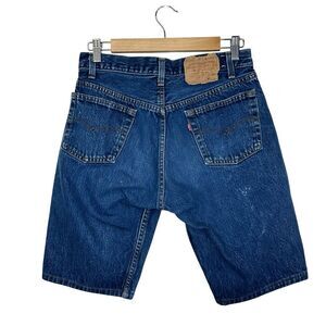 LEVI’s 501 Vintage Hemmed Denim Shorts Size 31